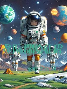 星际探险画画图片